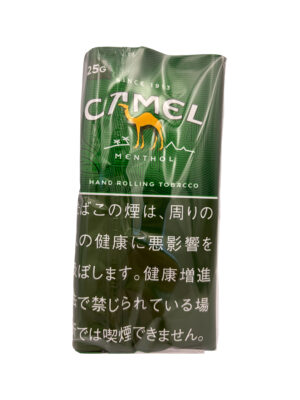 キャメル・メンソール 25g ペーパー付属あり・ジップつき