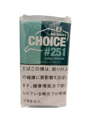 チョイス・ダブルメンソール 30g ペーパー付属あり