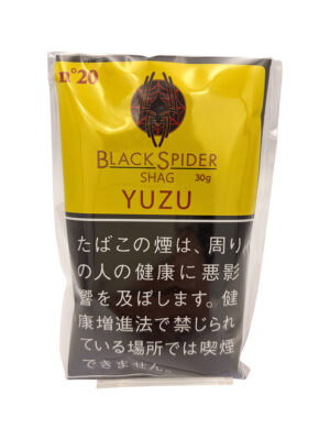 ブラックスパイダー・ゆず・シャグ 30g ペーパー付属なし