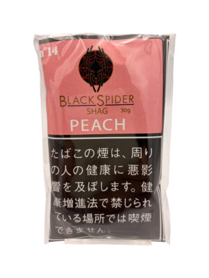 ブラックスパイダー・ピーチ・シャグ 30g ペーパー付属なし