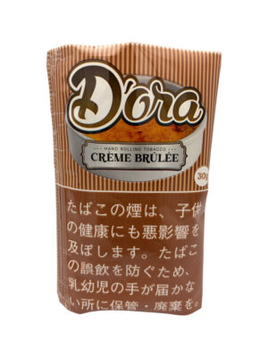 ドーラ クレームブリュレ 30g ペーパー付属あり・ジップつき