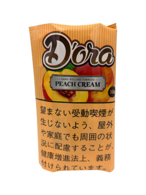 ドーラ ピーチクリーム 30g ペーパー付属あり・ジップつき
